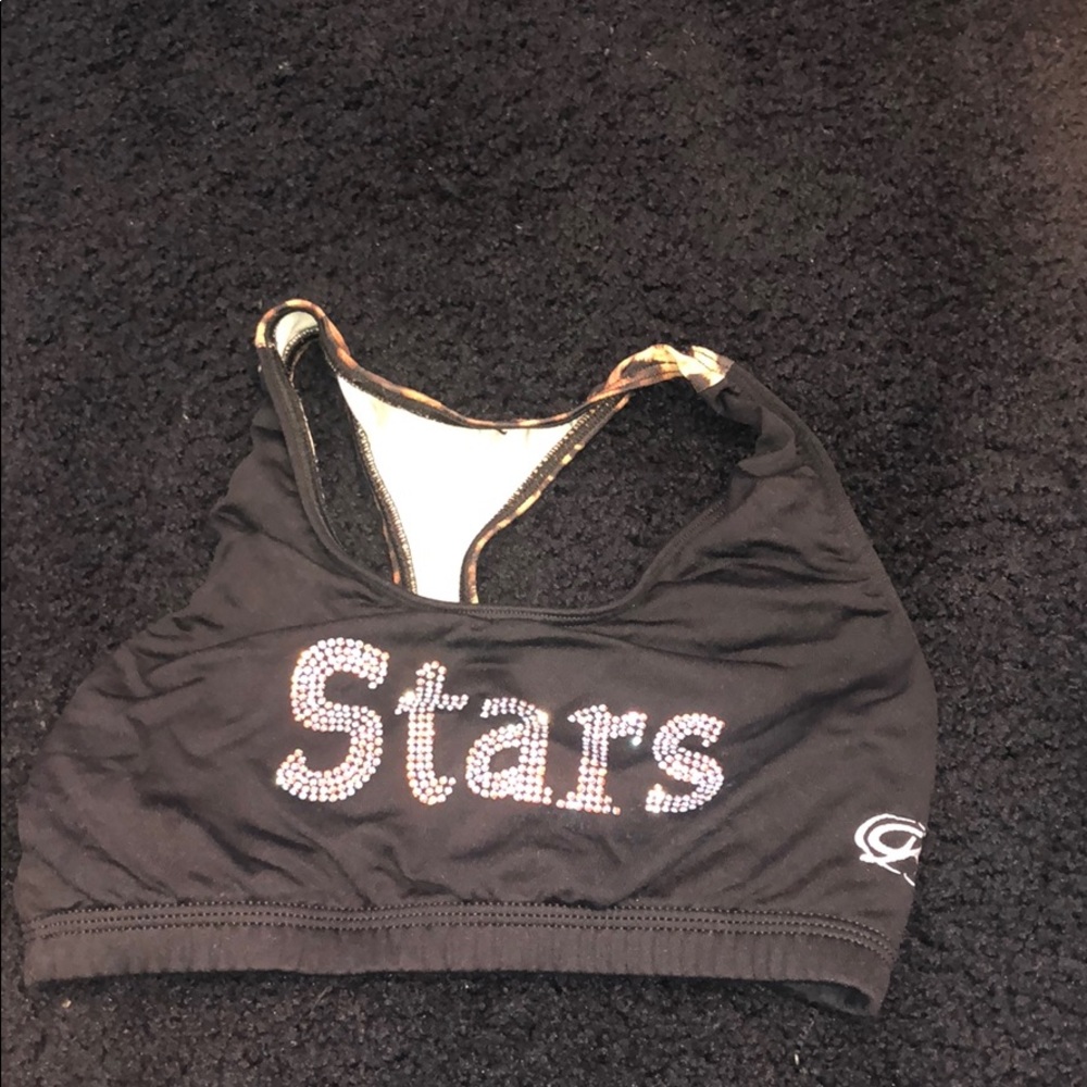 World Cup Shooting Stars bling sports bra